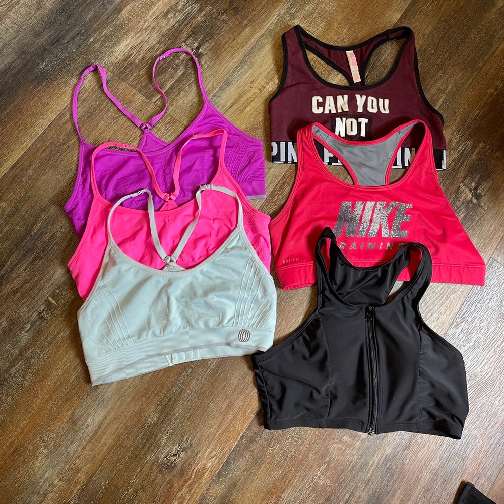 Sports bras collection! Nike, VS etc